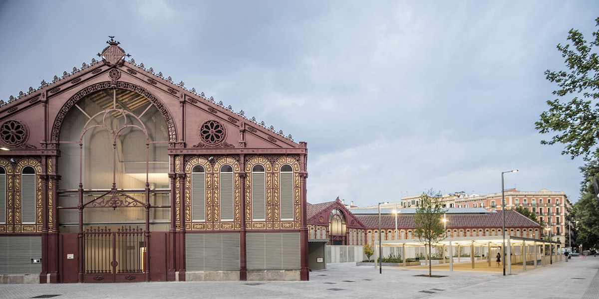Social Regeneration Through Architectural Restoration - The Revived Sant Antoni Market in Barcelona