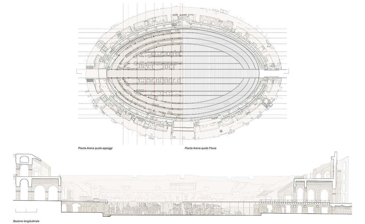 Images revealed for Rome's Colosseum arena that will feature retractable floor