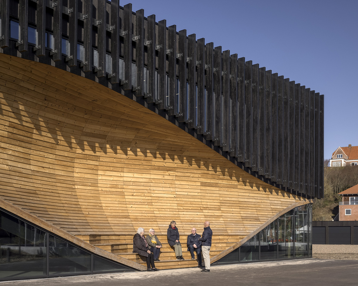 3XN Architects And SLA Architects Complete Klimatorium Featuring Wooden 