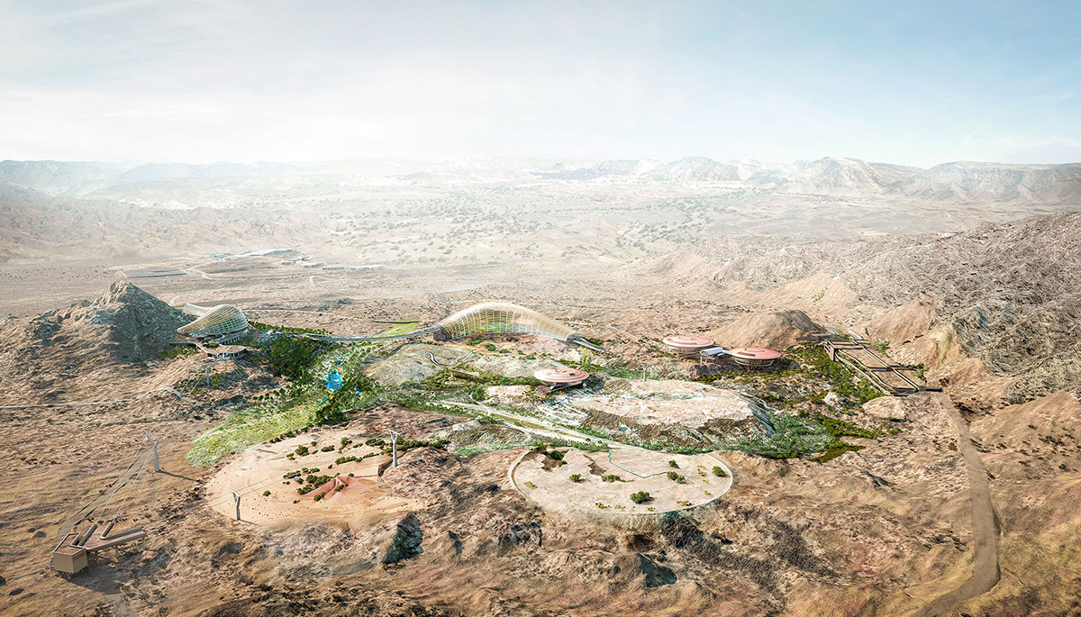 Grimshaw unveils first images for world's largest botanic garden in Oman