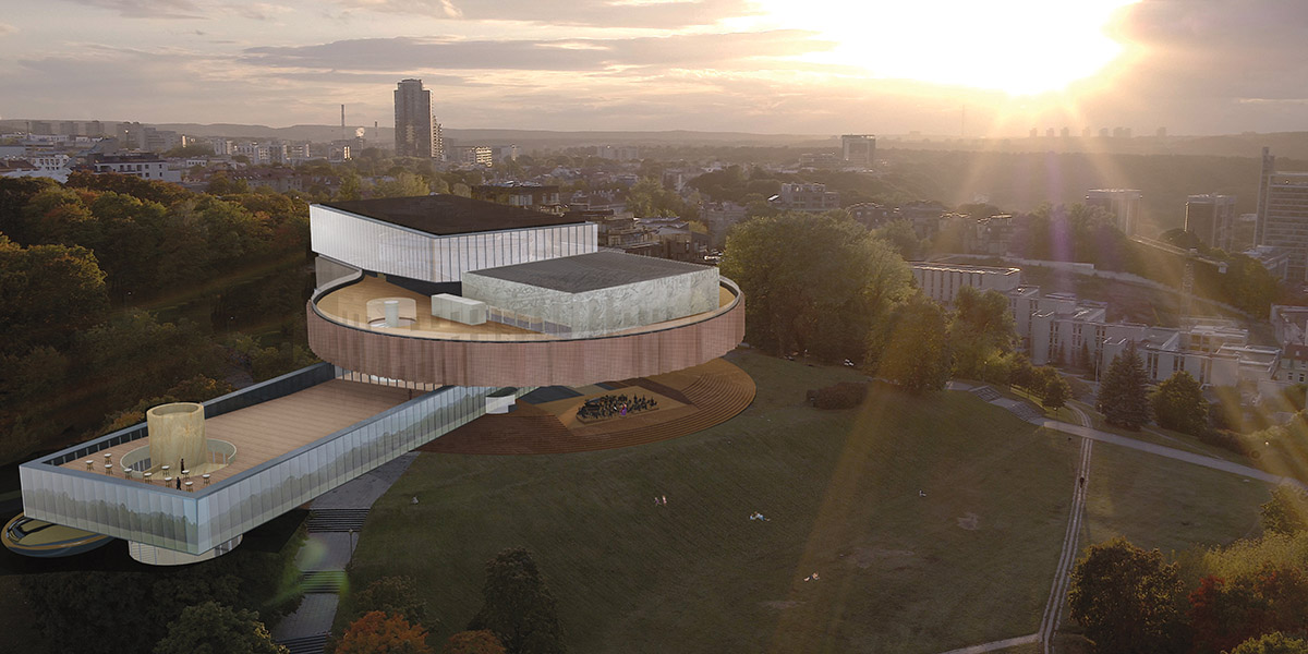 Building Office & Harun Ekerbicer reveal proposal for Vilnius Concert Hall, Tautos Namai Competition