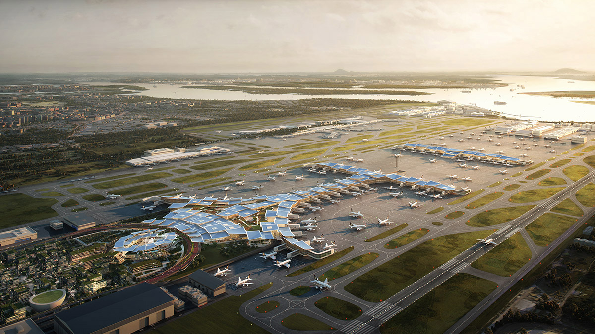 KPF and Heatherwick Studio reimagine Changi Airport’s Terminal 5 with 
