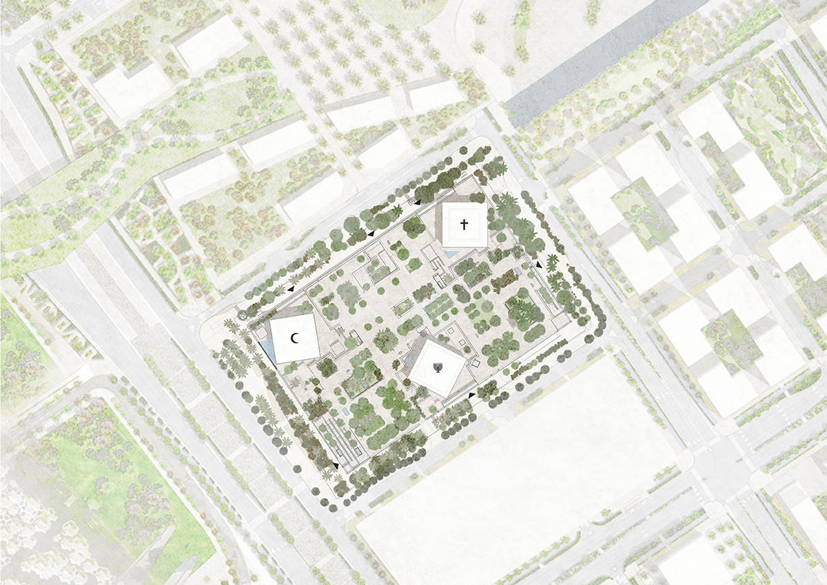 Adjaye Associates completes Abrahamic Family House embracing 