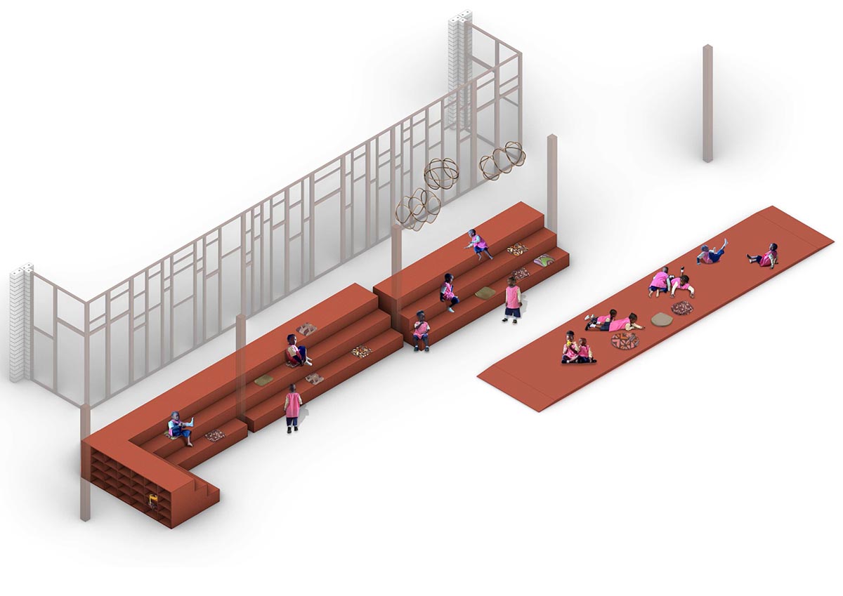 Urbanitree reimagines a kindergarten informed by ancestral African architecture in Cameroon