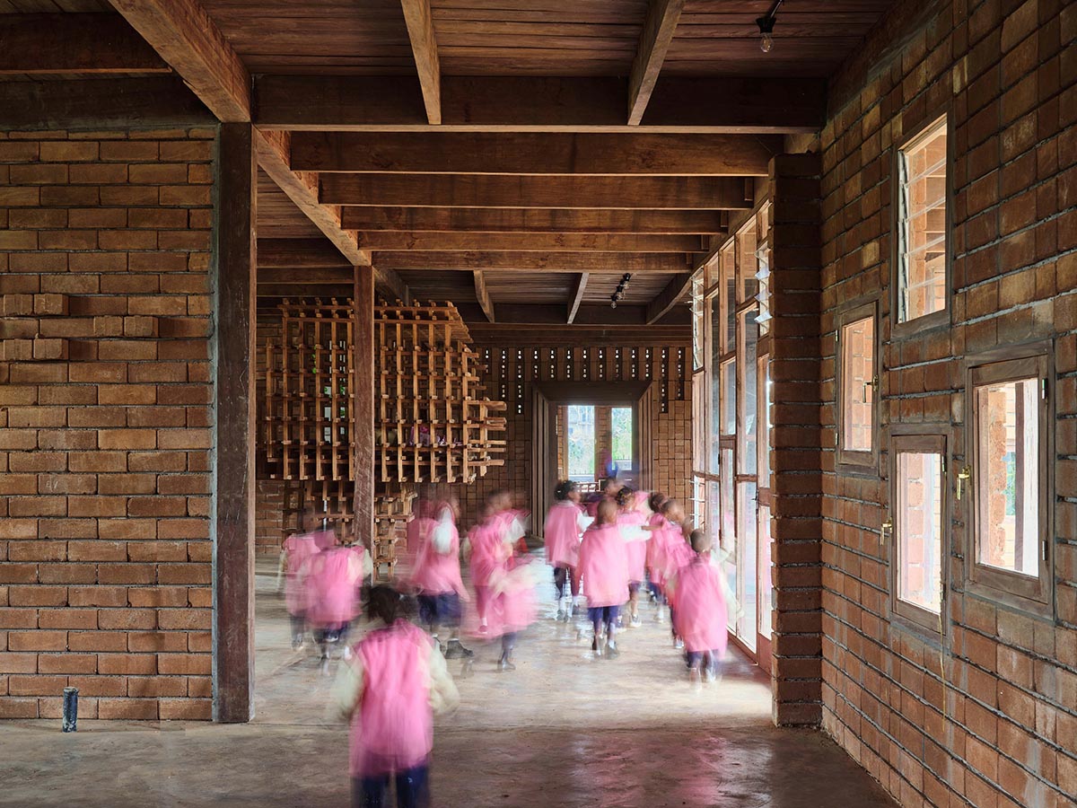 Urbanitree reimagines a kindergarten informed by ancestral African architecture in Cameroon