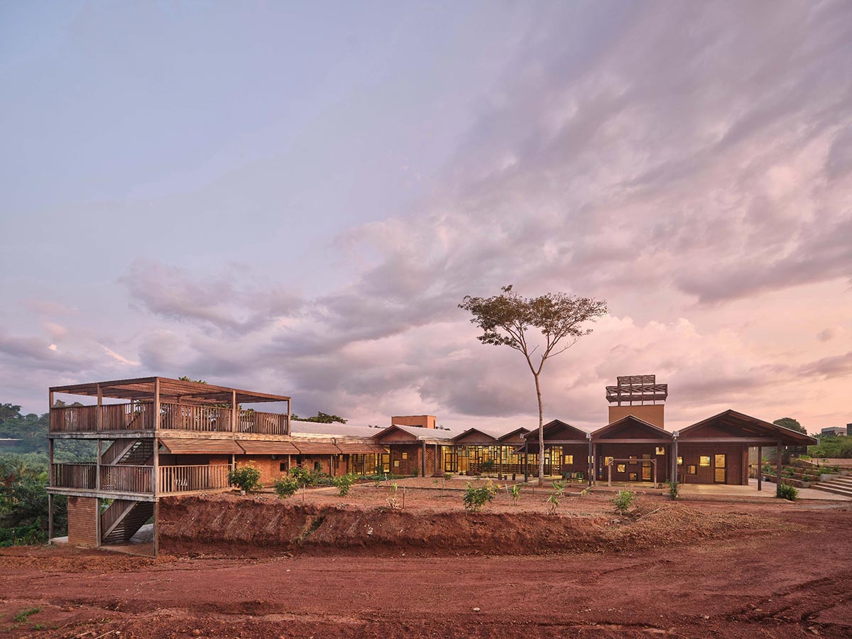 Urbanitree reimagines a kindergarten informed by ancestral African architecture in Cameroon