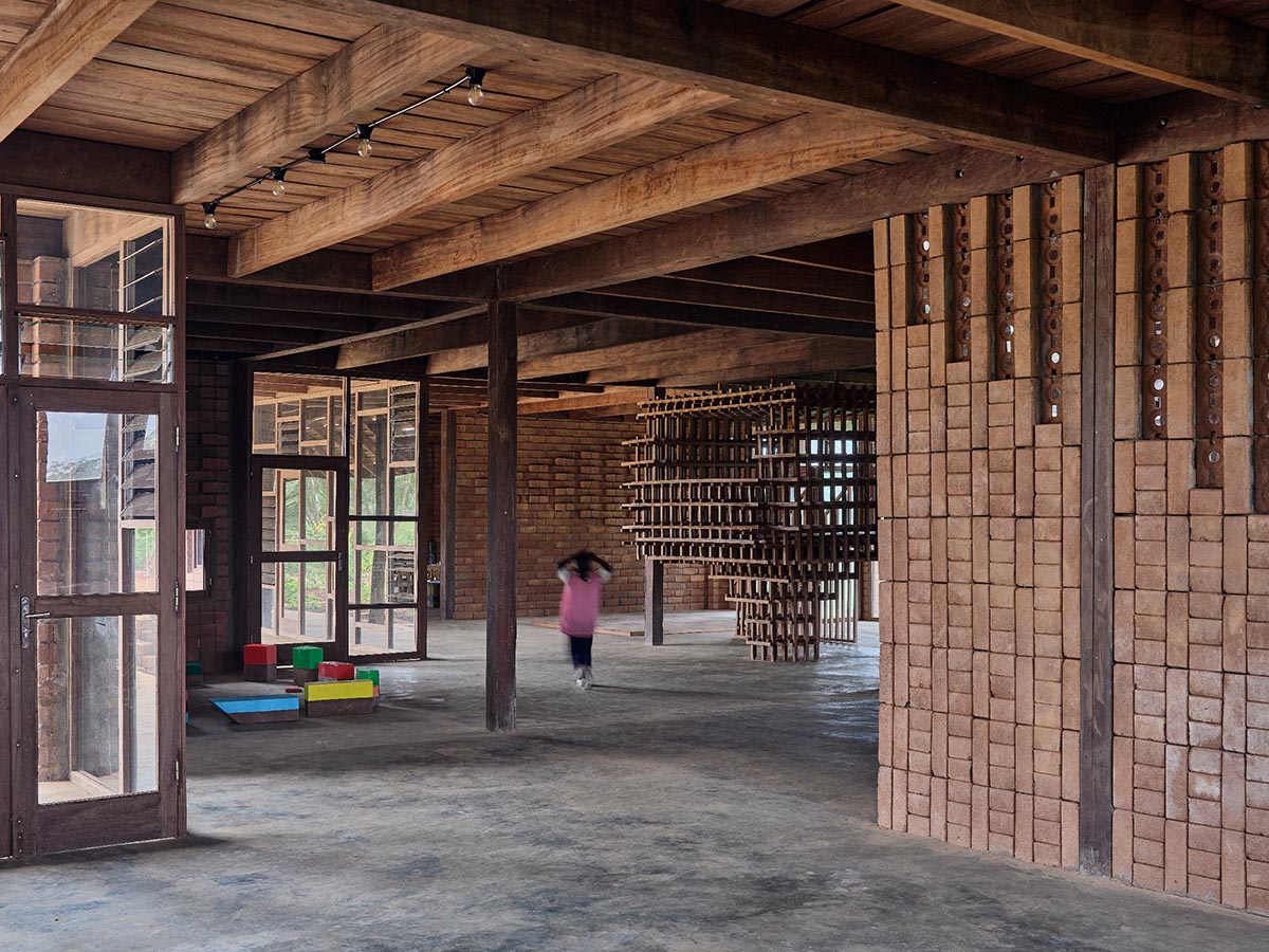 Urbanitree reimagines a kindergarten informed by ancestral African architecture in Cameroon