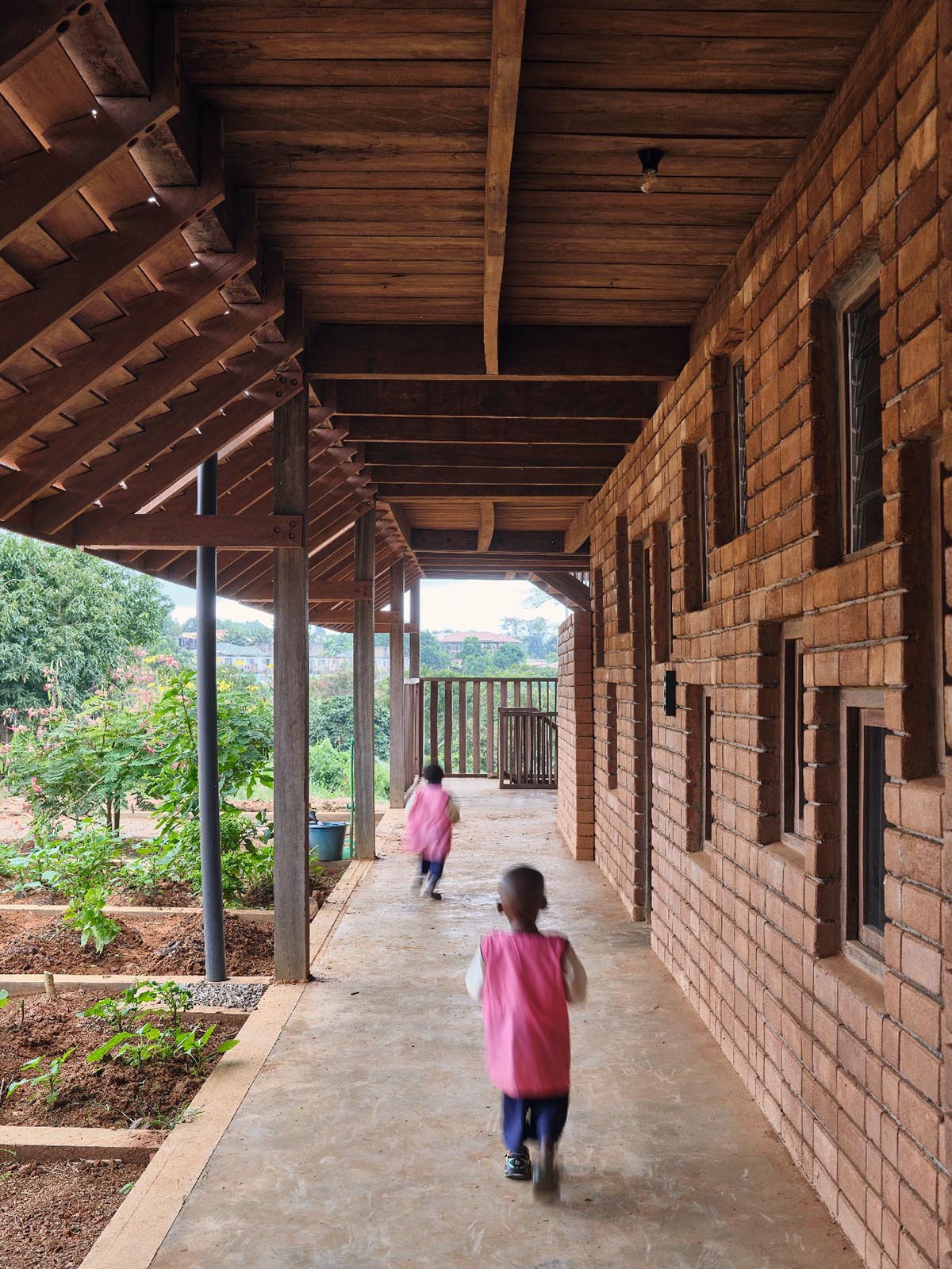 Urbanitree reimagines a kindergarten informed by ancestral African architecture in Cameroon