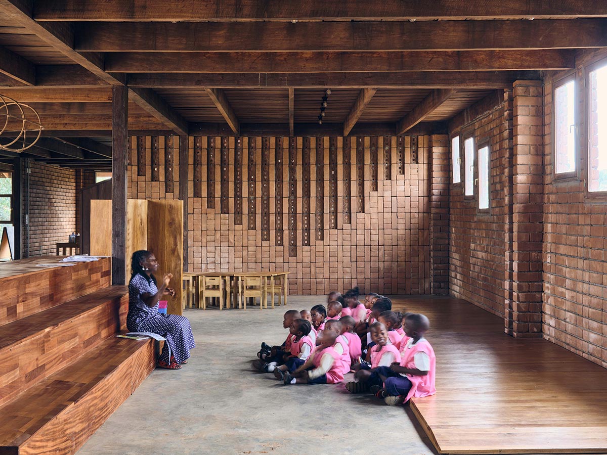 Urbanitree reimagines a kindergarten informed by ancestral African architecture in Cameroon