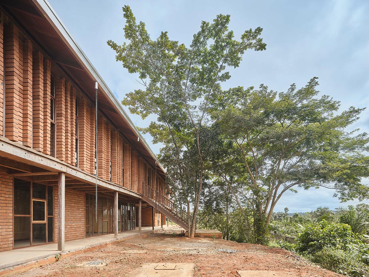 Urbanitree reimagines a kindergarten informed by ancestral African architecture in Cameroon