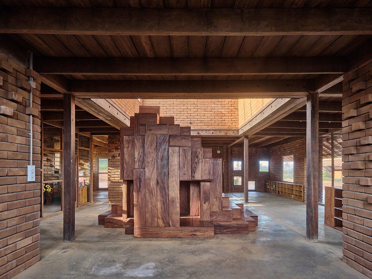 Urbanitree reimagines a kindergarten informed by ancestral African architecture in Cameroon