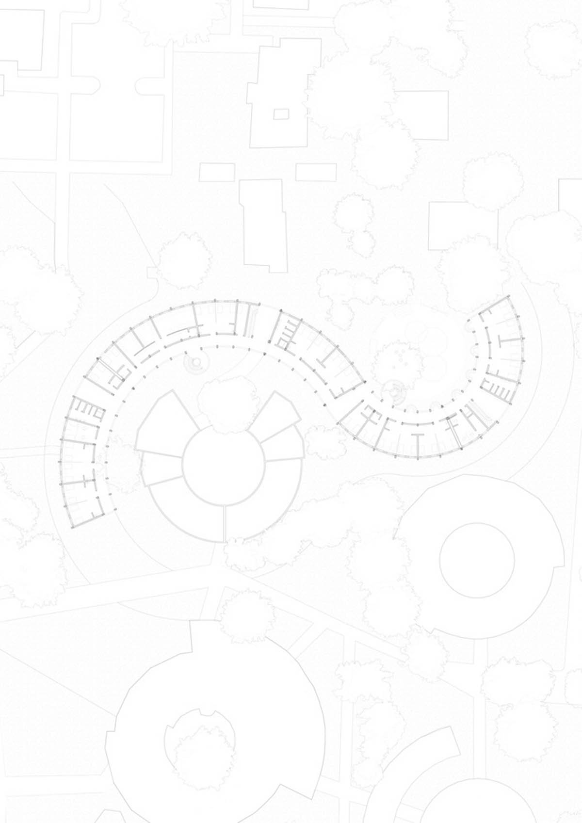 Manuel Herz Architects built curvilinear hospital with lattice-like brickwork in rural Senegal