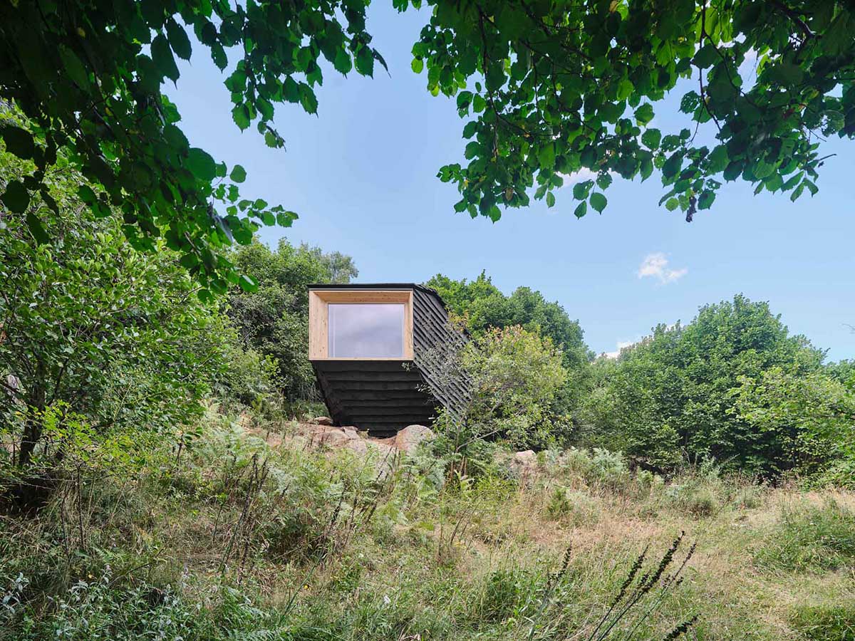 IAAC students built an ecological shelter that helps fight wildfires in the Pyrenees