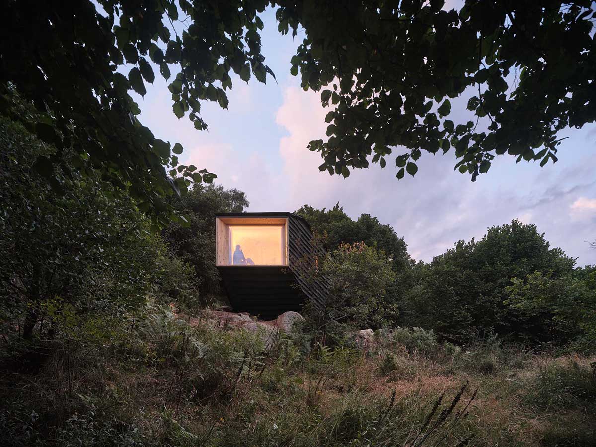 IAAC students built an ecological shelter that helps fight wildfires in the Pyrenees