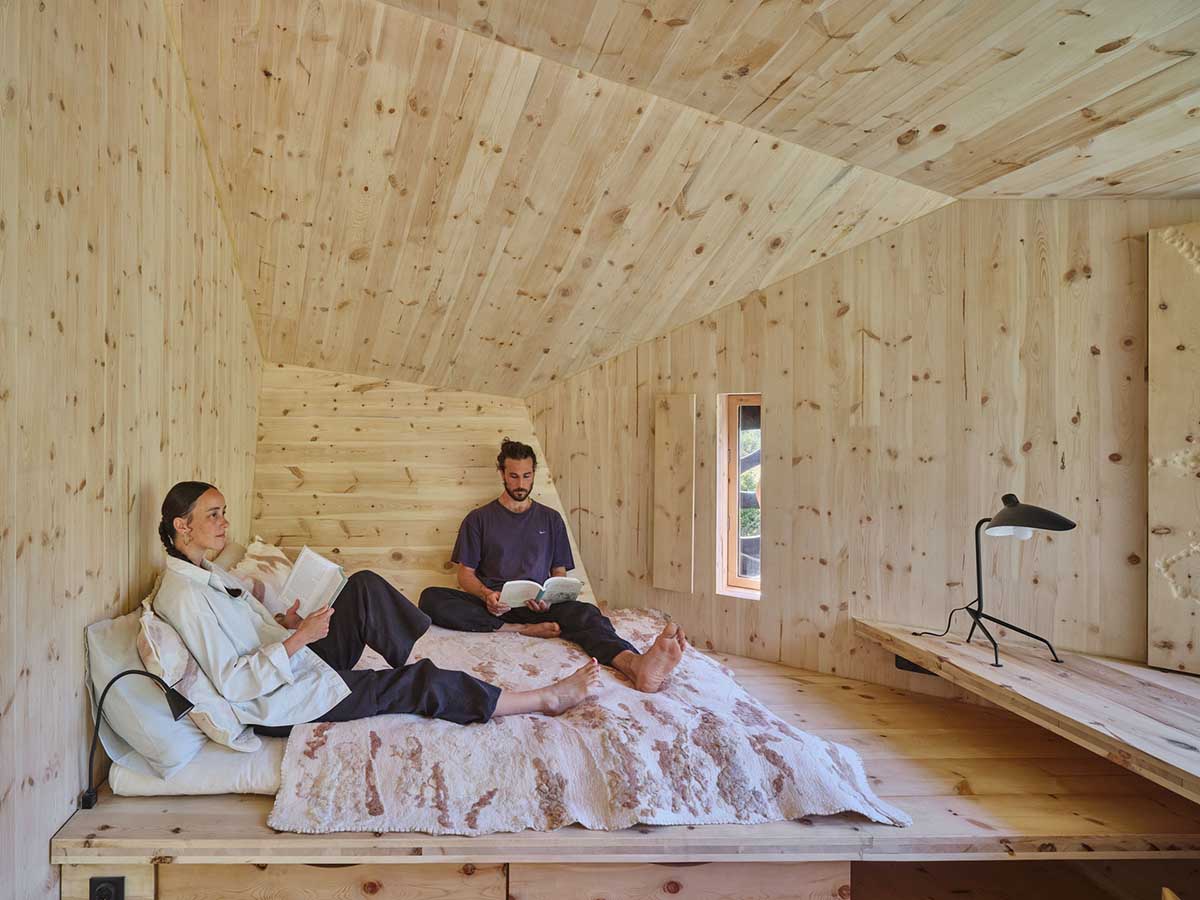 IAAC students built an ecological shelter that helps fight wildfires in the Pyrenees