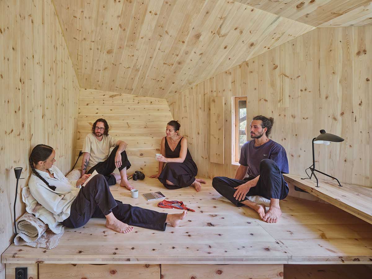 IAAC students built an ecological shelter that helps fight wildfires in the Pyrenees
