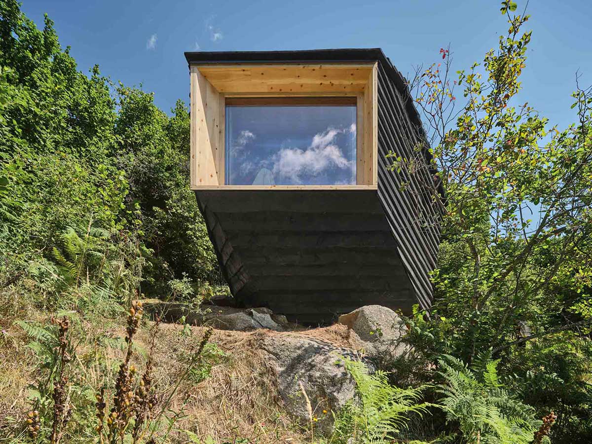 IAAC students built an ecological shelter that helps fight wildfires in the Pyrenees