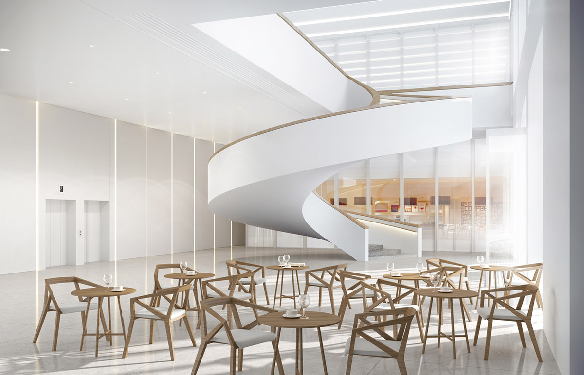 Architects of Invention transforms Moscow's industrial constructivist building with T-shaped plan