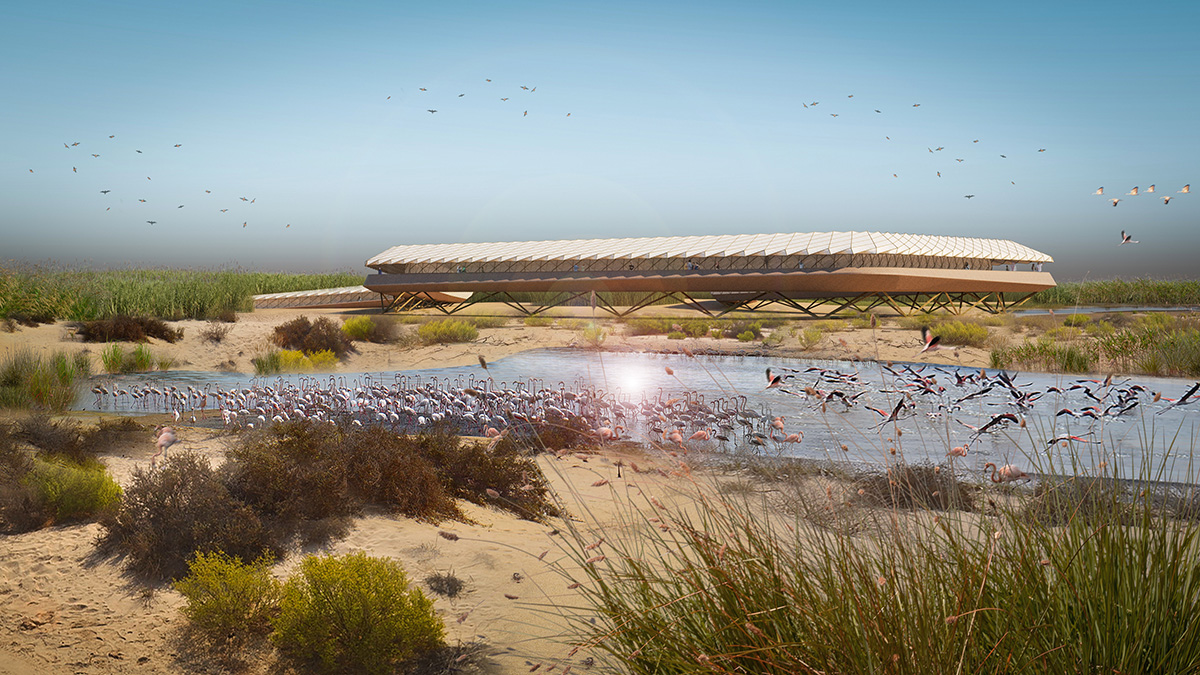 Abu Dhabi Flamingo Observation Tower competition winners announced