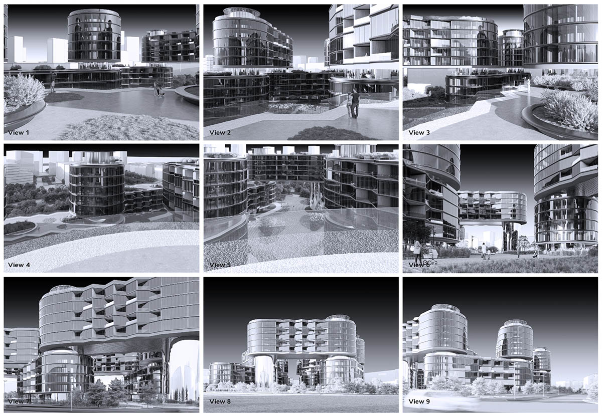 Architects of Invention reveals its competition entry for SBERCITY residential complex in Moscow 