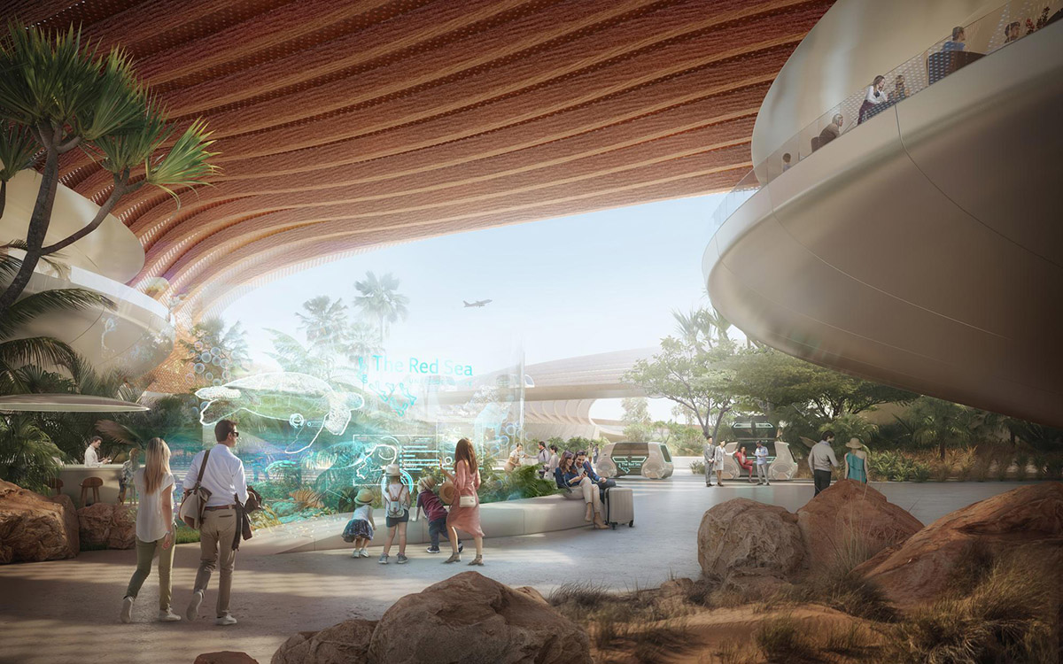 Foster + Partners' Red Sea International Airport begins construction in Saudi Arabia