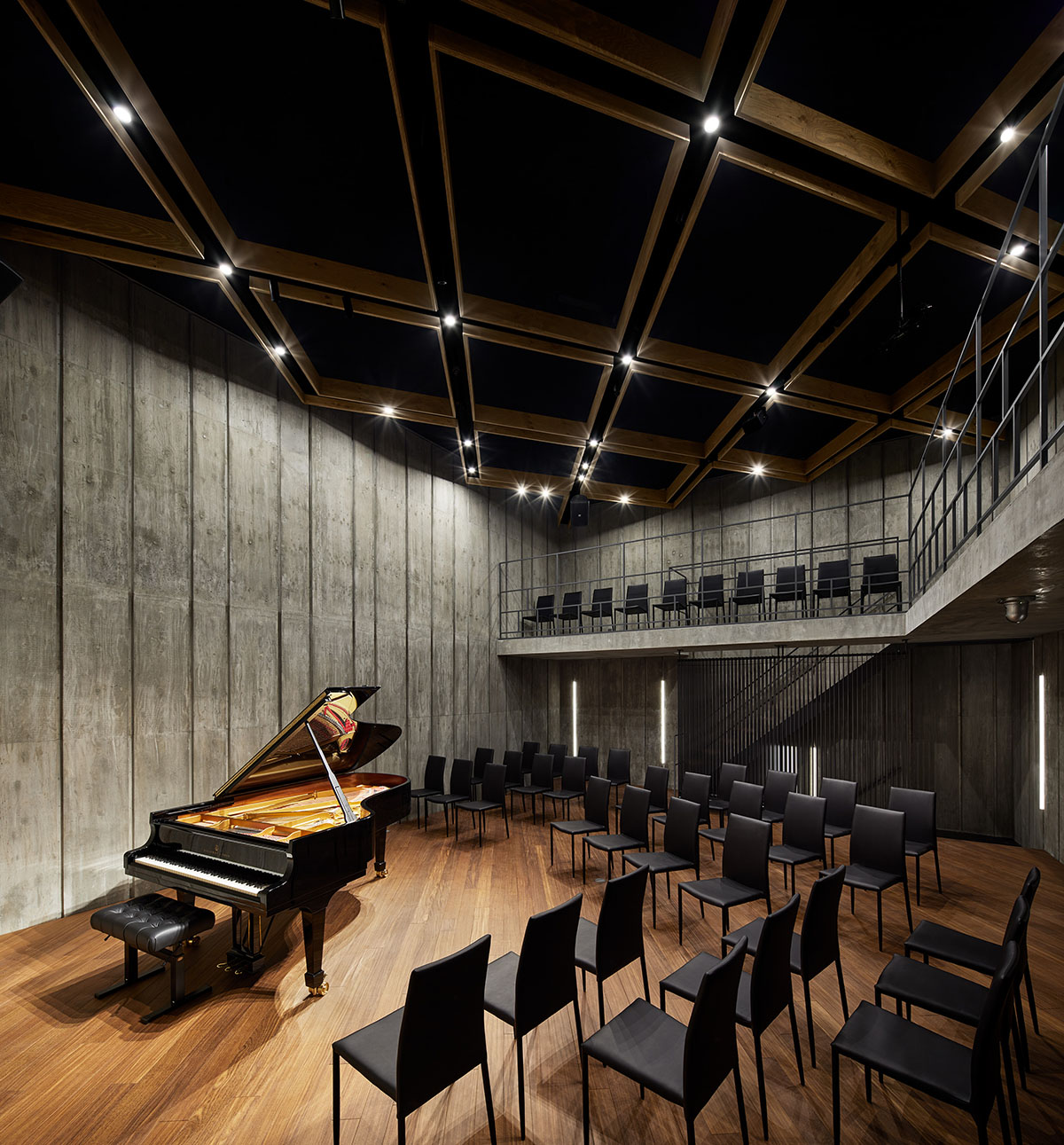 Ryo Otsuka Architects designs music salon within a small building in a quiet district of Tokyo
