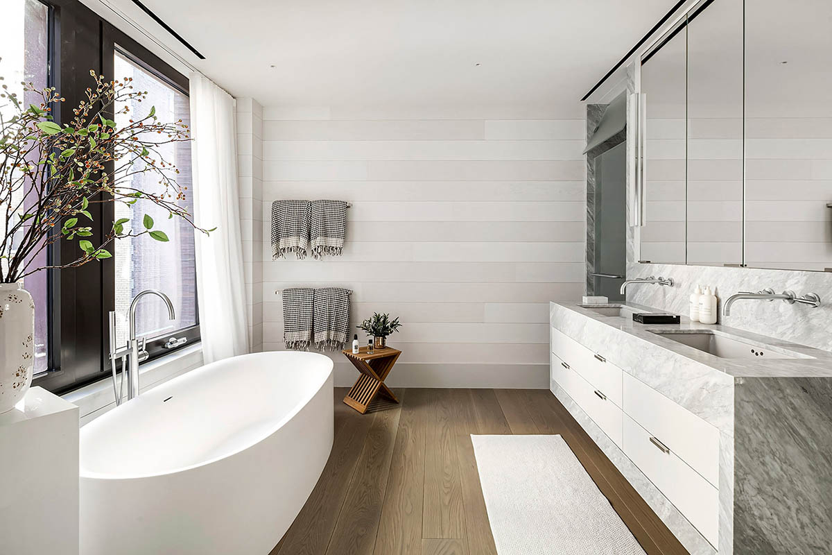 David Chipperfield Architects completes red pigmented apartment block in New York