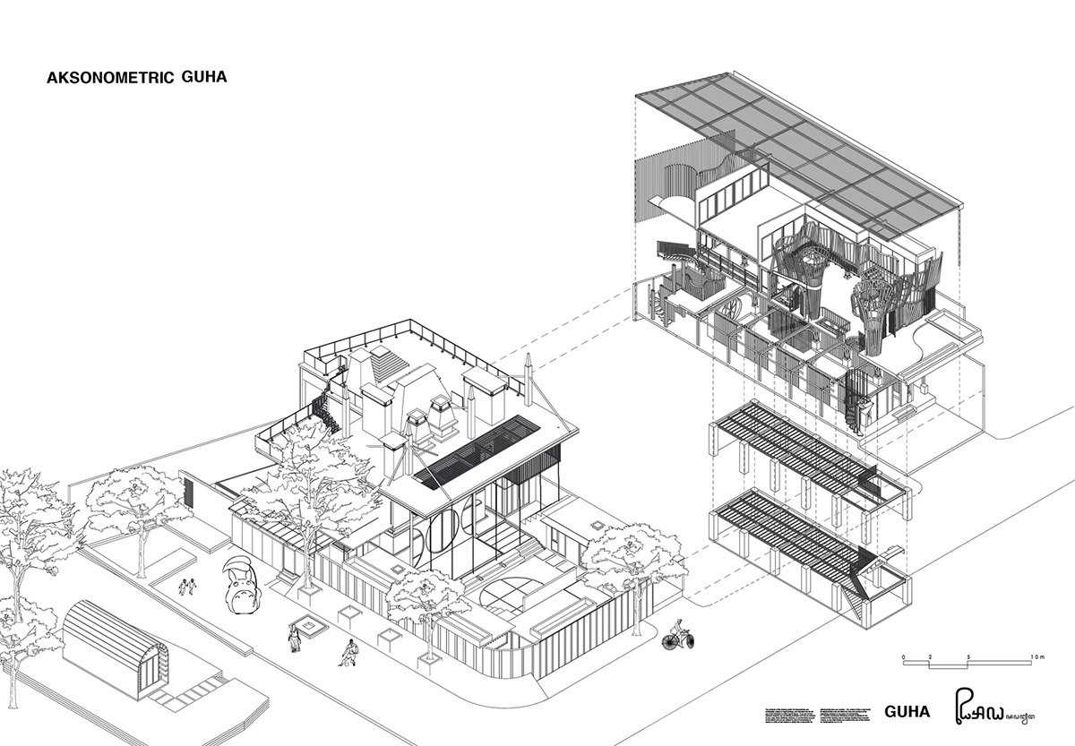 RAW Architecture designs multi-purpose building addressing tropical climate in Indonesia