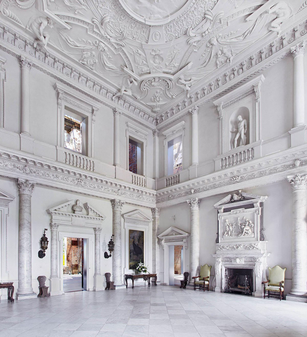 AL_A, DS + R and Sam Jacob Studio among shortlist for restoration and rebuilding of Clandon Park