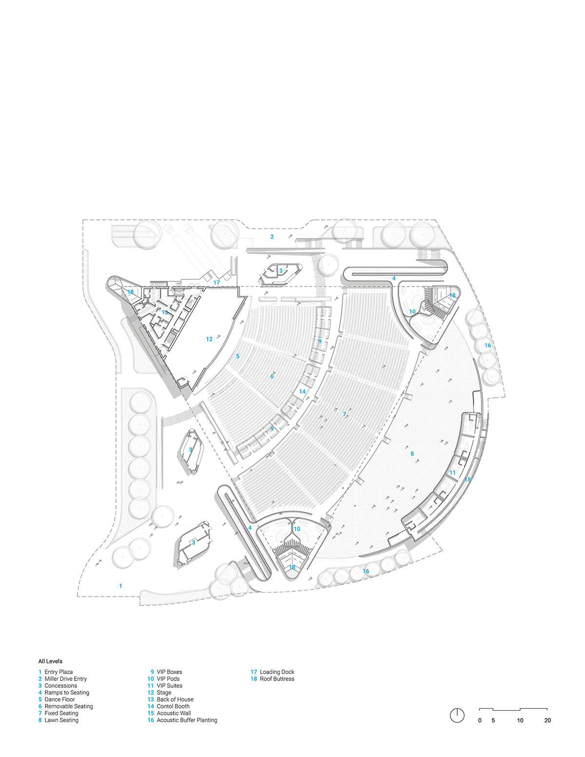 Revery Architecture covers the PNE Amphitheatre with a massive starburst timber roof in Vancouver 