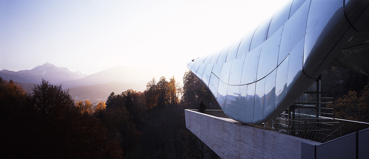 Zaha Hadid Architects' double-curved glass funicular railway hits 4.5 million passengers