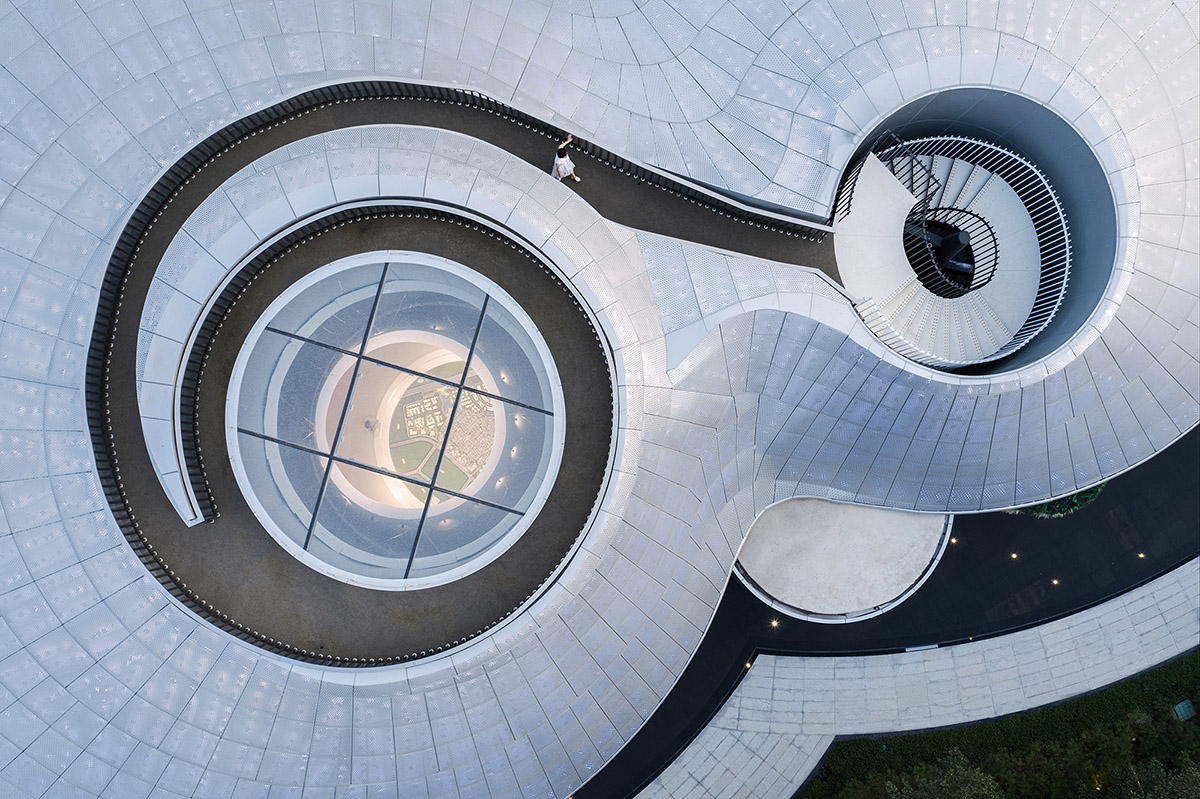 Wutopia Lab creates exhibition center referencing to Taoist and Taiji circles in Guangdong, China