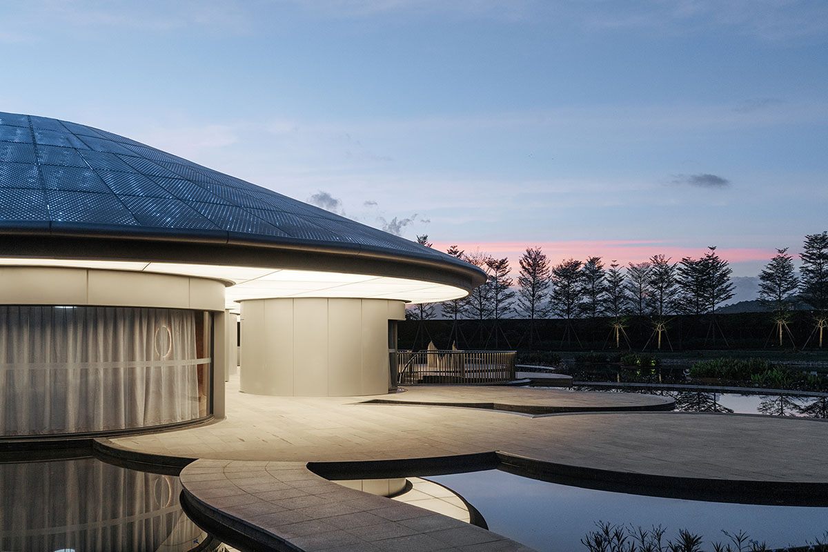 Wutopia Lab Creates Exhibition Center Referencing To Taoist And Taiji 