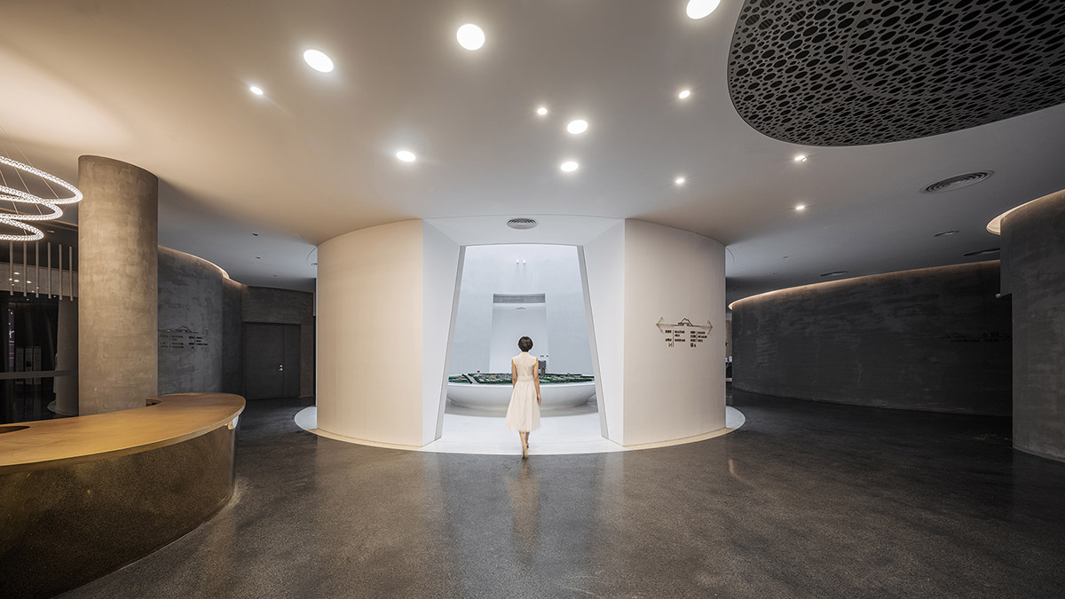 Wutopia Lab creates exhibition center referencing to Taoist and Taiji circles in Guangdong, China