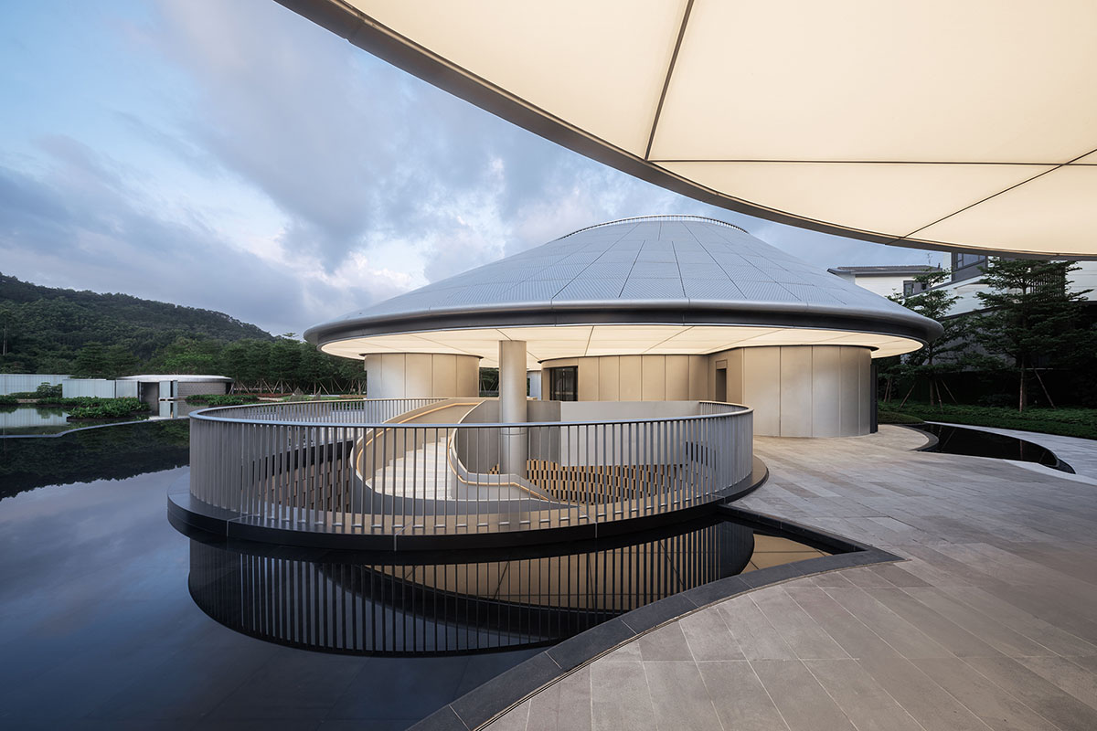 Wutopia Lab creates exhibition center referencing to Taoist and Taiji circles in Guangdong, China