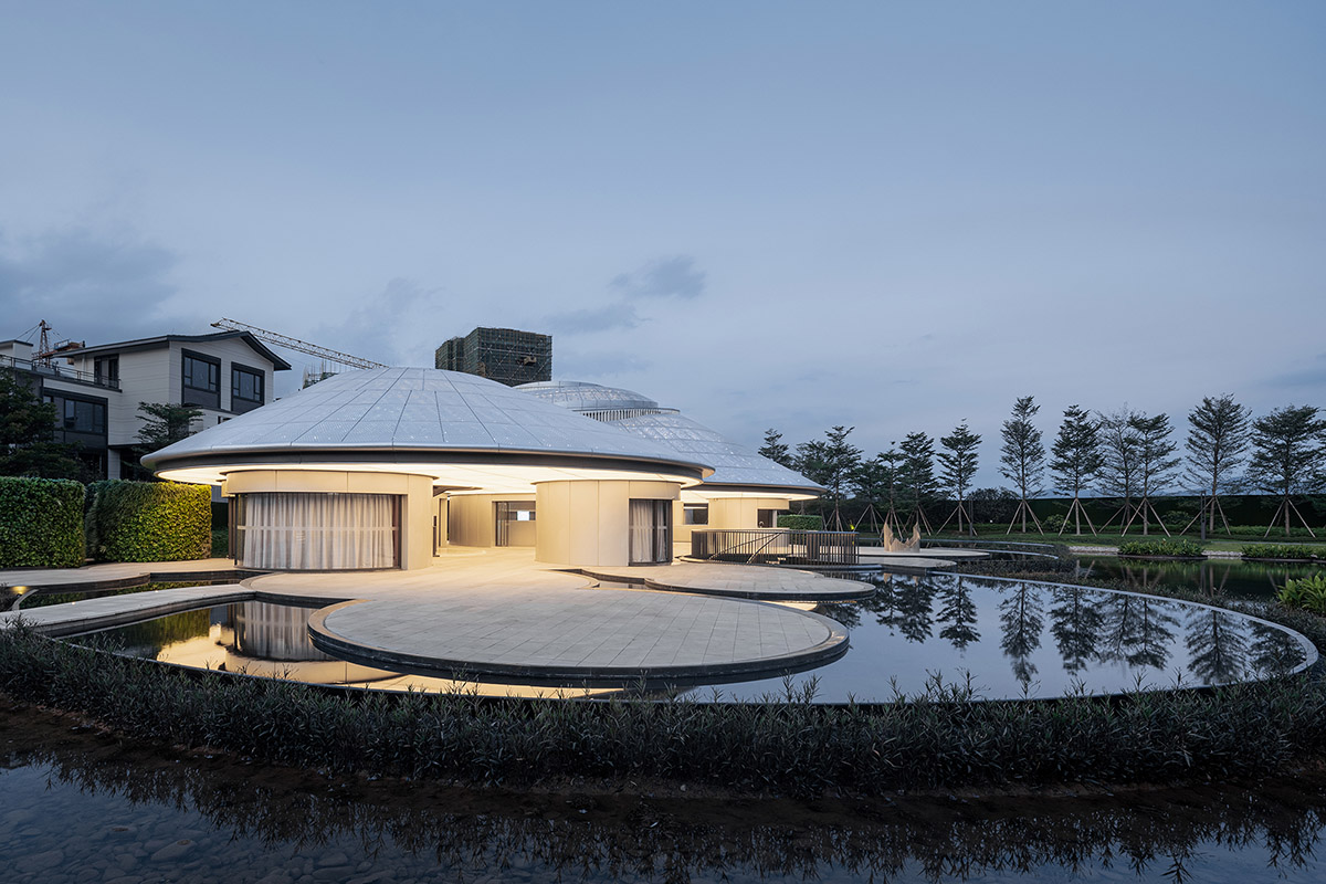 Wutopia Lab creates exhibition center referencing to Taoist and Taiji circles in Guangdong, China