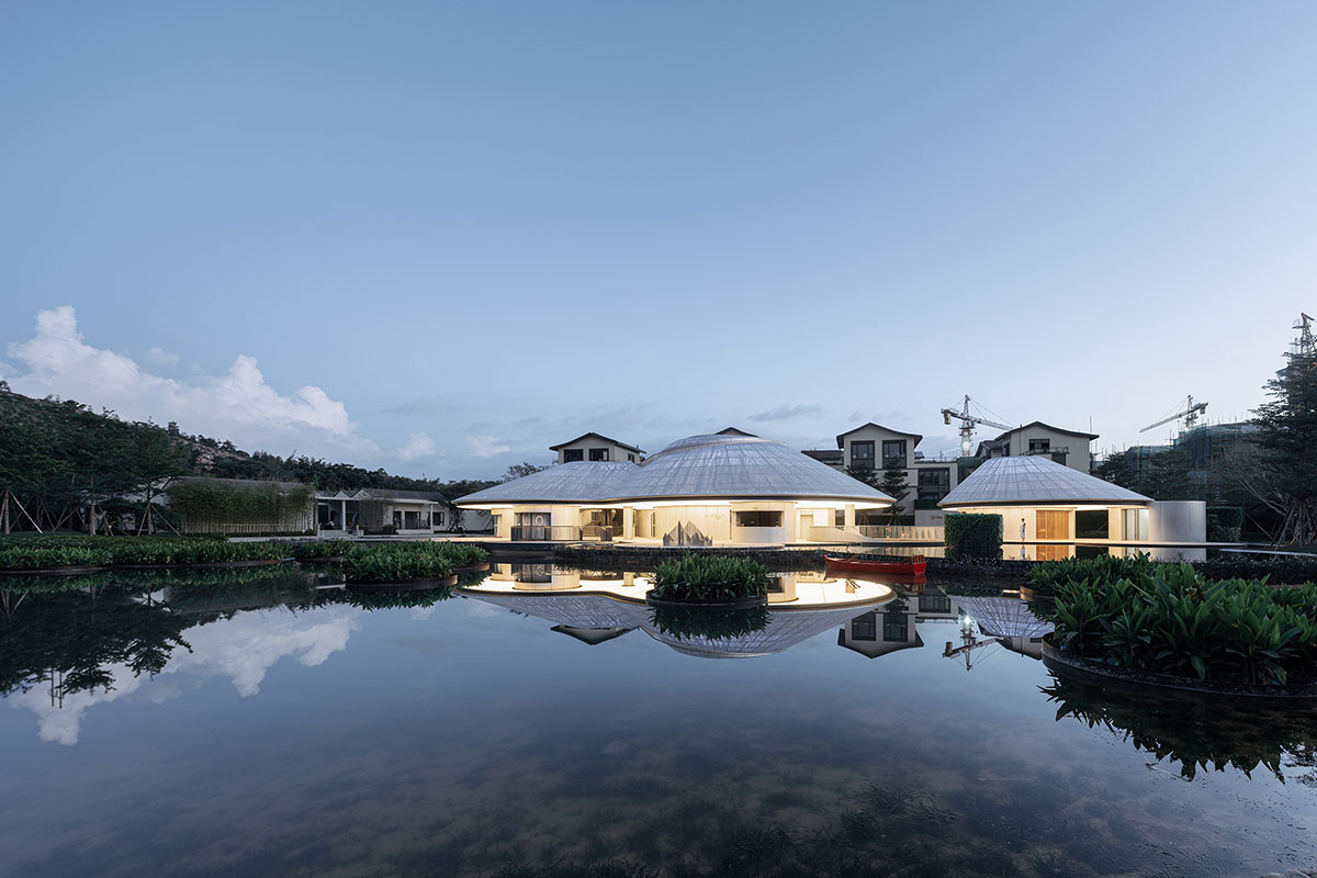 Wutopia Lab creates exhibition center referencing to Taoist and Taiji circles in Guangdong, China