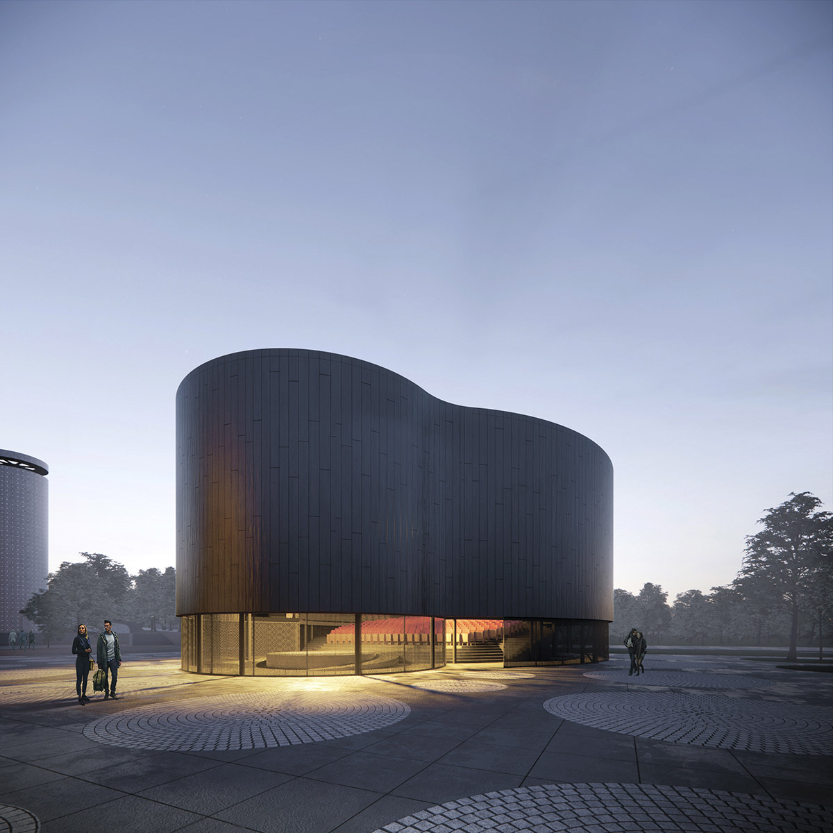Rhizome wins competition for the renovation of Veliky Novgorod Drama Theatre in Russia