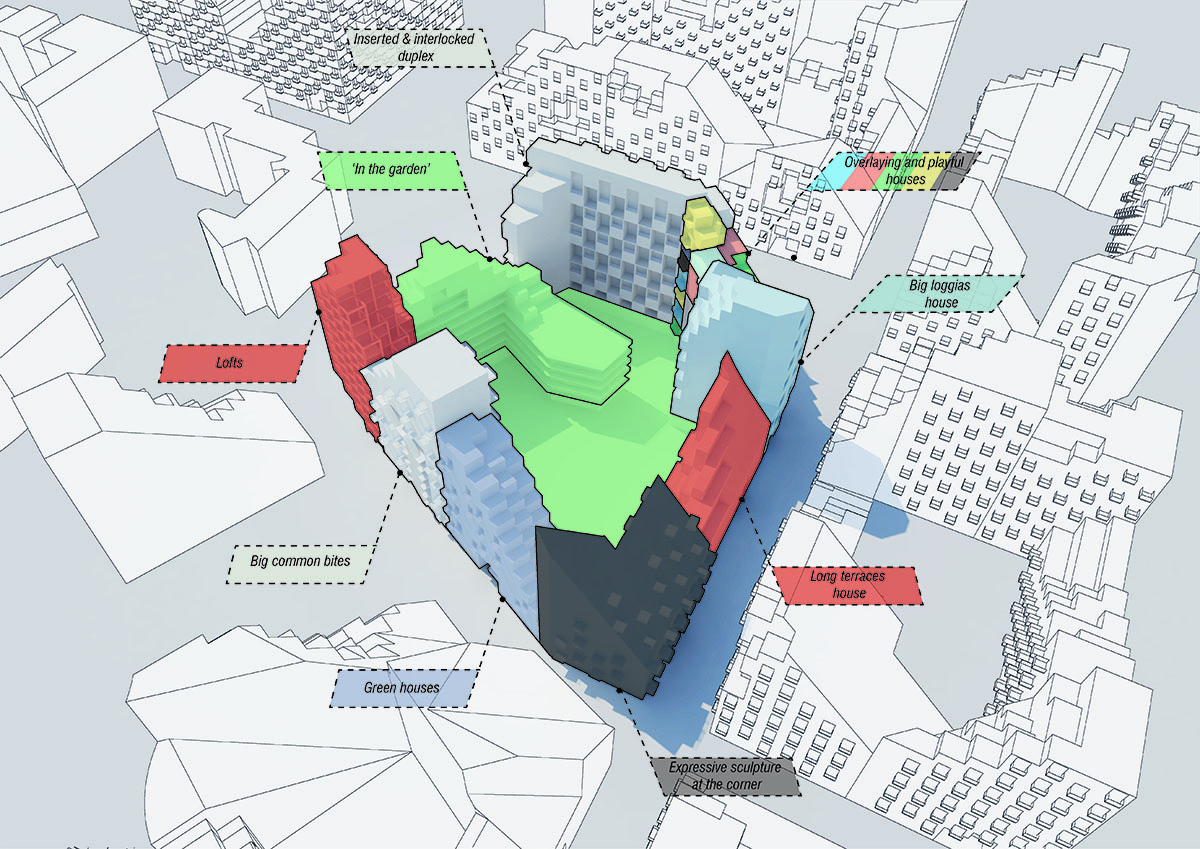 Manuelle Gautrand Architecture designs colourful 