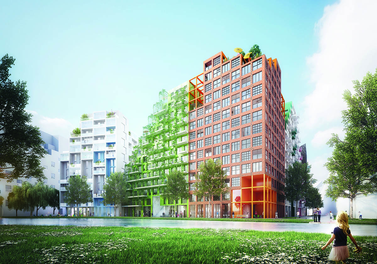 Manuelle Gautrand Architecture designs colourful 