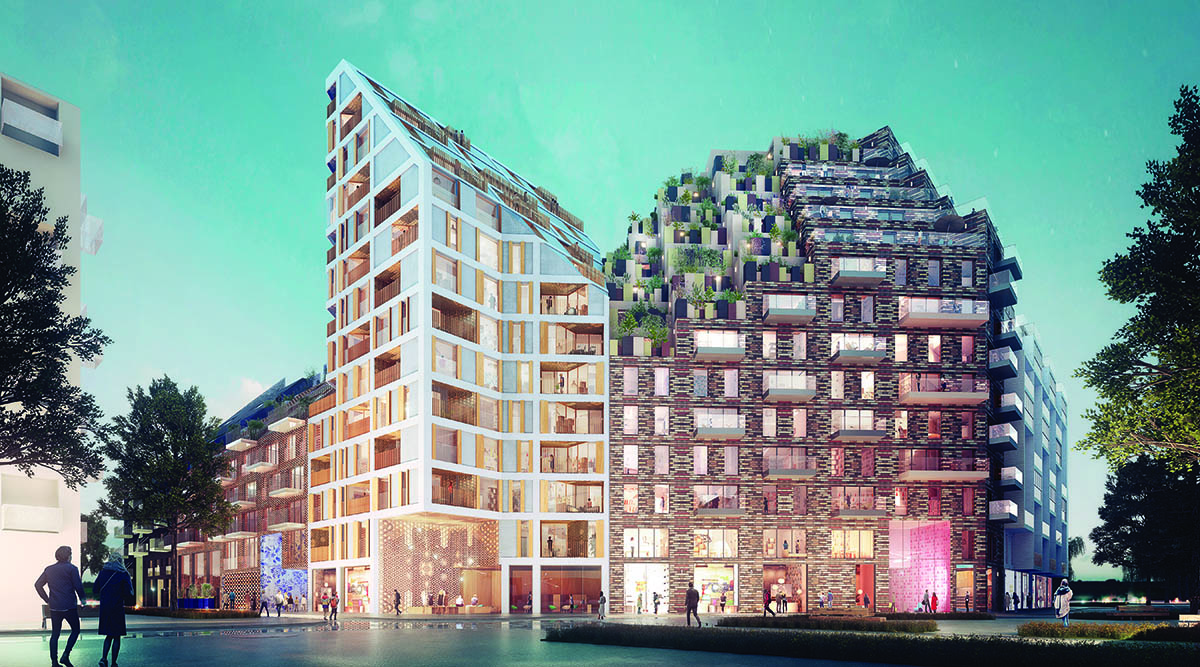 Manuelle Gautrand Architecture designs colourful 