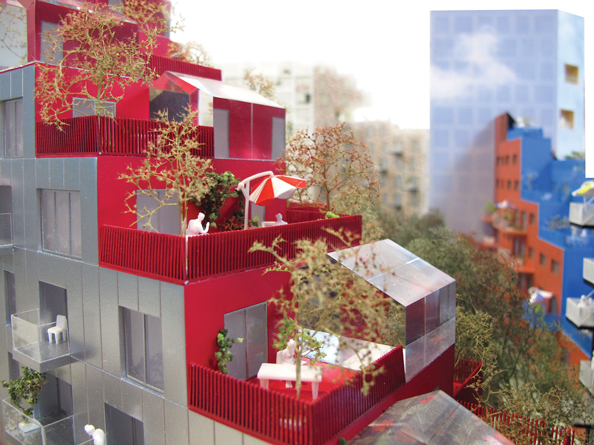 Manuelle Gautrand Architecture designs colourful 