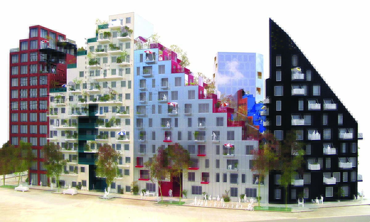 Manuelle Gautrand Architecture designs colourful 