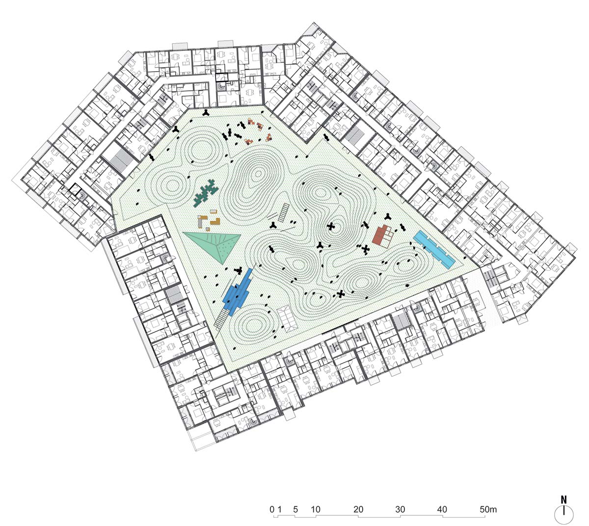 Manuelle Gautrand Architecture designs colourful 