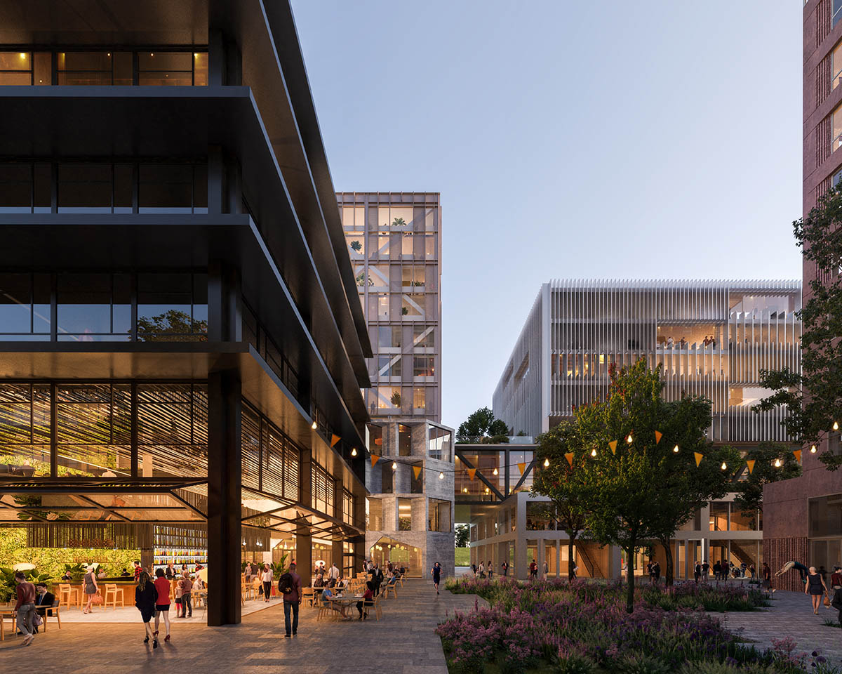 Mecanoo reveals plans for a future-oriented mixed-use Amstel Design District in Amsterdam 