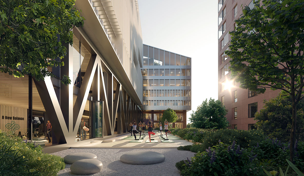 Mecanoo reveals plans for a future-oriented mixed-use Amstel Design District in Amsterdam 