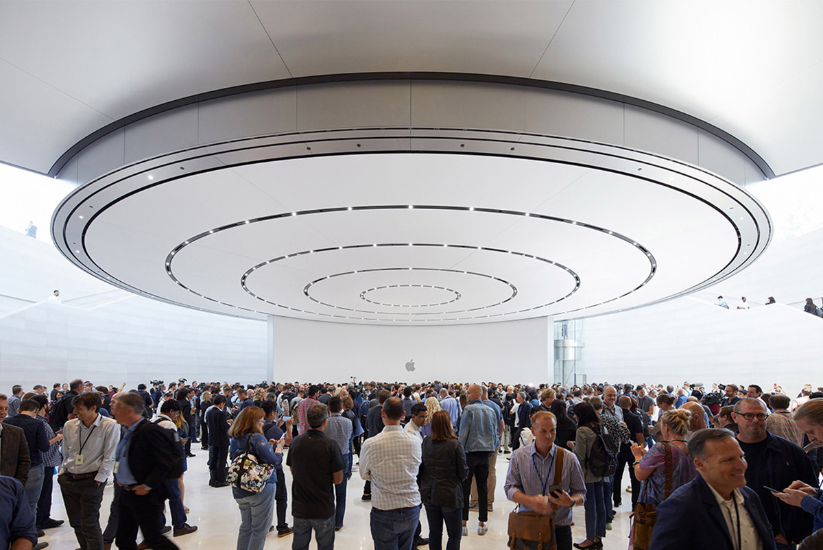 Apple Park’s Steve Jobs Theater officially visitors with its first event