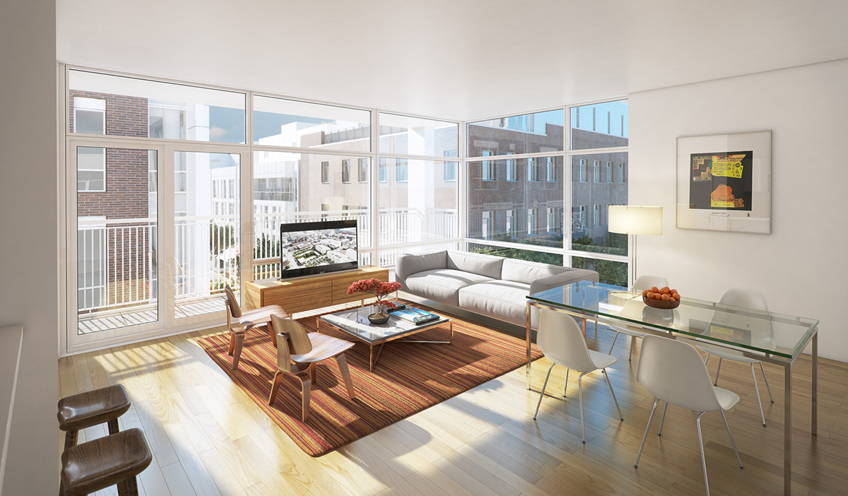Richard Meier & Partners completes 3 new buildings featuring different façade palette in Newark