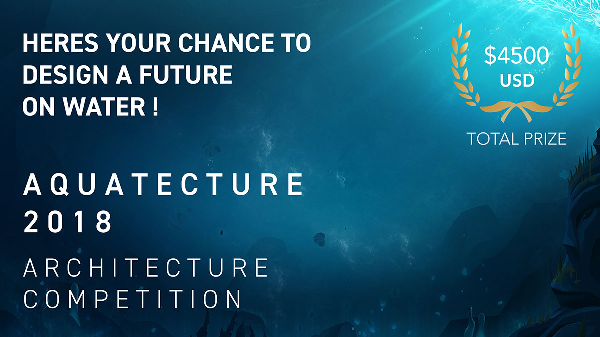 Volume Zero announces Aquatecture 2018 competition