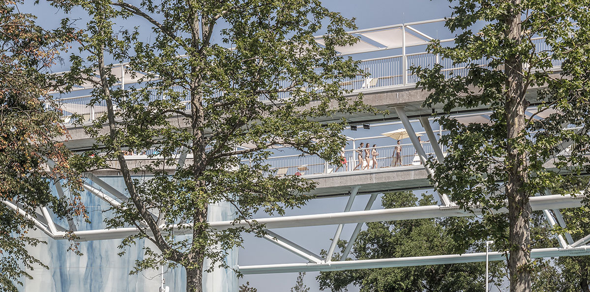 BORD completes aquaticum waterpark in Hungary by combining artistic composition of elements